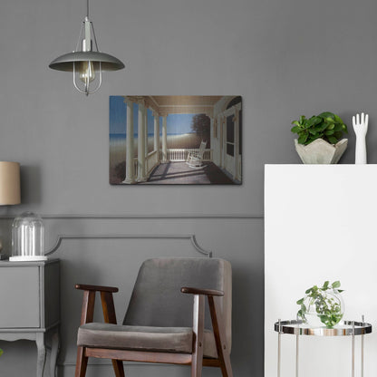 Luxe Metal Art 'North Sea' by Zhen-Huan Lu, Metal Wall Art,24x16