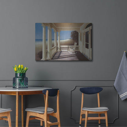 Luxe Metal Art 'North Sea' by Zhen-Huan Lu, Metal Wall Art,36x24