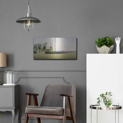 Luxe Metal Art 'Southern Island' by Zhen-Huan Lu, Metal Wall Art,24x12