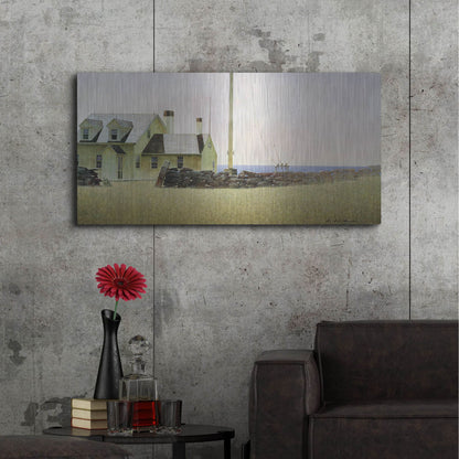 Luxe Metal Art 'Southern Island' by Zhen-Huan Lu, Metal Wall Art,48x24