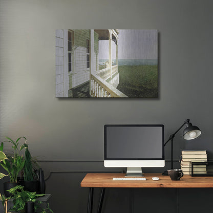 Luxe Metal Art 'Nantucket Light' by Zhen-Huan Lu, Metal Wall Art,36x24