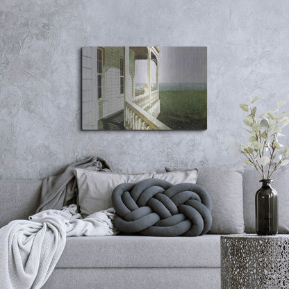 Luxe Metal Art 'Nantucket Light' by Zhen-Huan Lu, Metal Wall Art,36x24