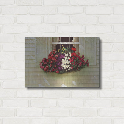 Luxe Metal Art 'Flowerbox' by Zhen-Huan Lu, Metal Wall Art,24x16