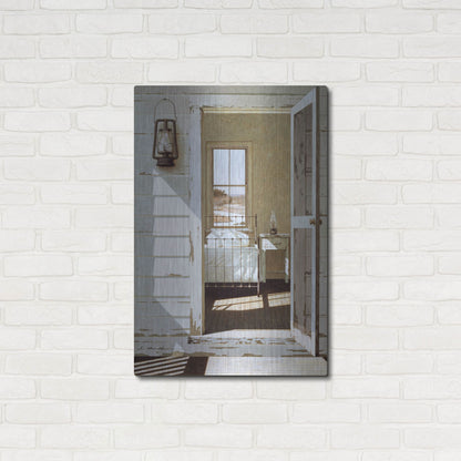 Luxe Metal Art 'Oil Lamp' by Zhen-Huan Lu, Metal Wall Art,24x36