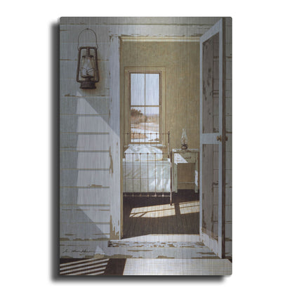 Luxe Metal Art 'Oil Lamp' by Zhen-Huan Lu, Metal Wall Art