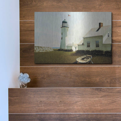 Luxe Metal Art 'Point Lookout' by Zhen-Huan Lu, Metal Wall Art,16x12