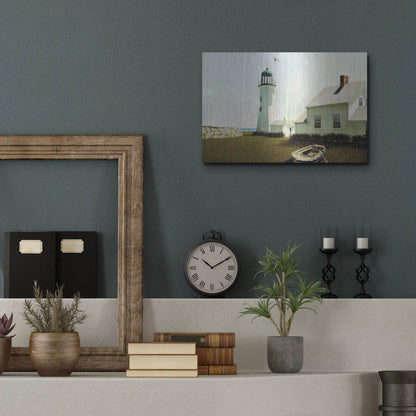 Luxe Metal Art 'Point Lookout' by Zhen-Huan Lu, Metal Wall Art,16x12