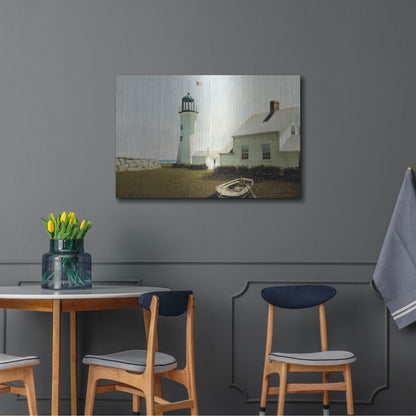 Luxe Metal Art 'Point Lookout' by Zhen-Huan Lu, Metal Wall Art,36x24