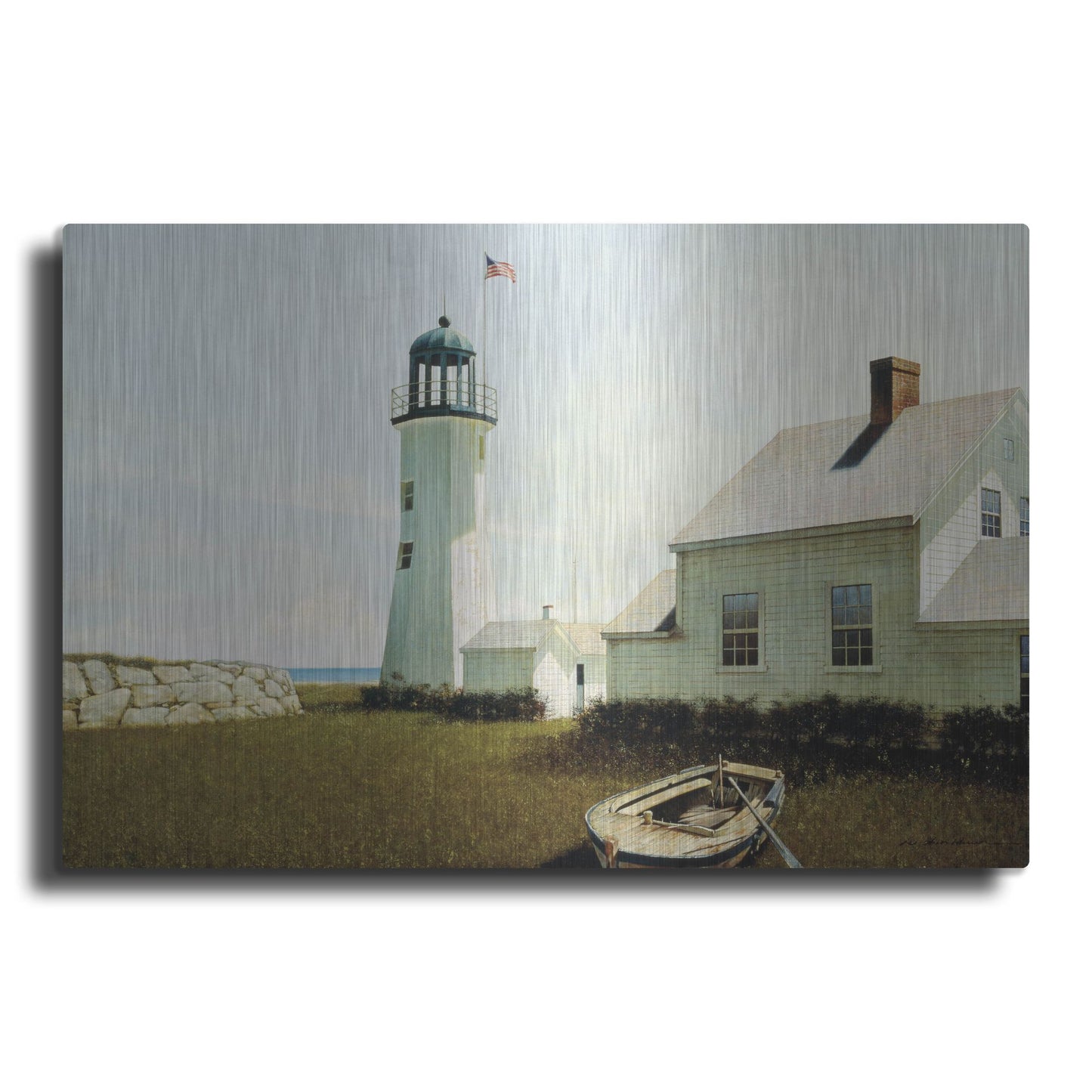 Luxe Metal Art 'Point Lookout' by Zhen-Huan Lu, Metal Wall Art