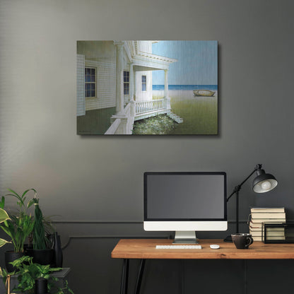 Luxe Metal Art 'Deserted' by Zhen-Huan Lu, Metal Wall Art,36x24