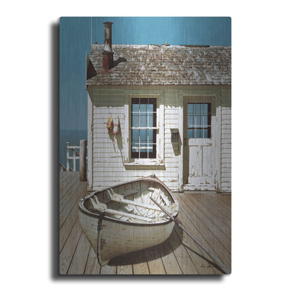 Luxe Metal Art 'Weathered Traveler' by Zhen-Huan Lu, Metal Wall Art