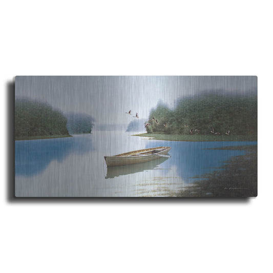 Luxe Metal Art 'Far From Home' by Zhen-Huan Lu, Metal Wall Art