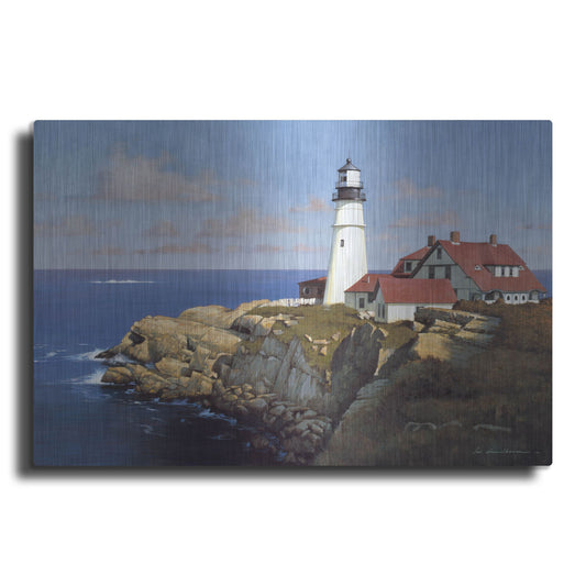 Luxe Metal Art 'Late Afternoon' by Zhen-Huan Lu, Metal Wall Art