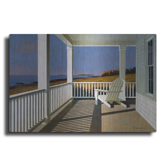 Luxe Metal Art 'Porch 2' by Zhen-Huan Lu, Metal Wall Art