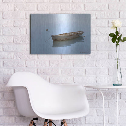 Luxe Metal Art 'Floating' by Zhen-Huan Lu, Metal Wall Art,24x16
