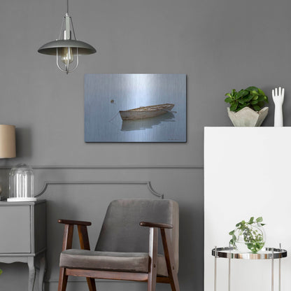 Luxe Metal Art 'Floating' by Zhen-Huan Lu, Metal Wall Art,24x16