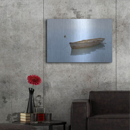 Luxe Metal Art 'Floating' by Zhen-Huan Lu, Metal Wall Art,36x24