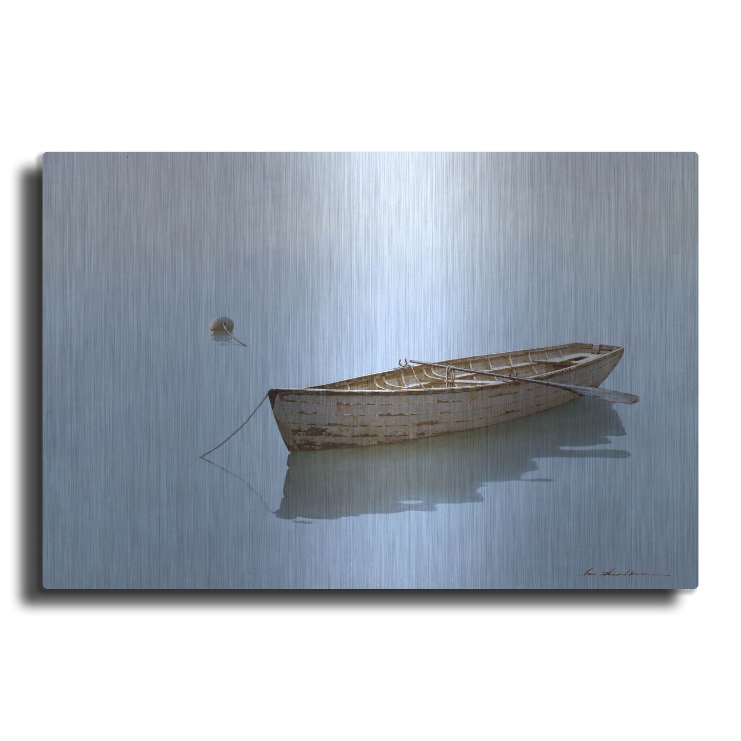 Luxe Metal Art 'Floating' by Zhen-Huan Lu, Metal Wall Art