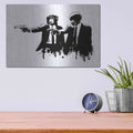 'Divine Monkey Intervention' by Nicklas Gustafsson – Metal Wall Art, 16x12 room view