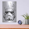 'Flower Trooper' by Nicklas Gustafsson – Metal Wall Art, 12x16 room view