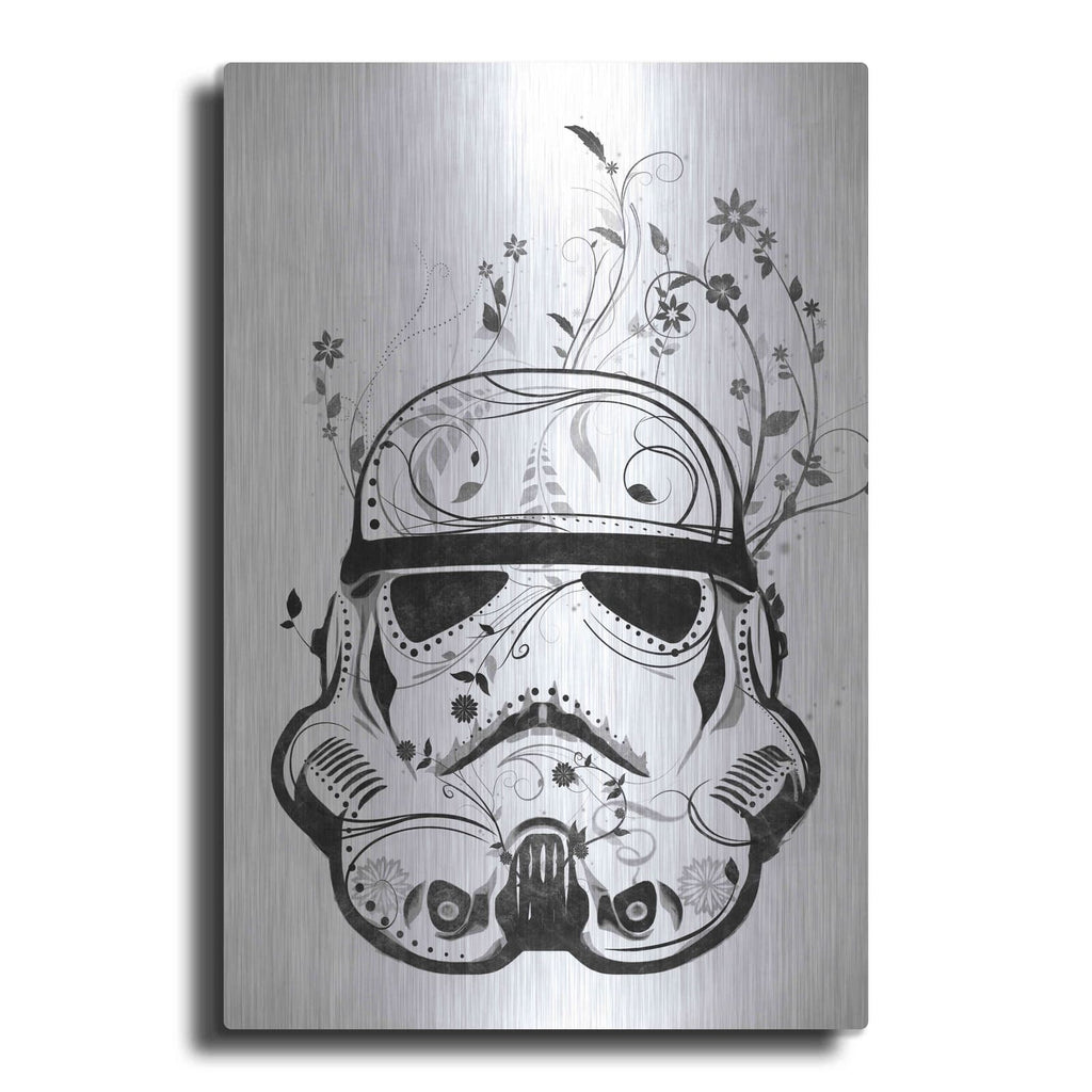 'Flower Trooper' by Nicklas Gustafsson – Metal Wall Art