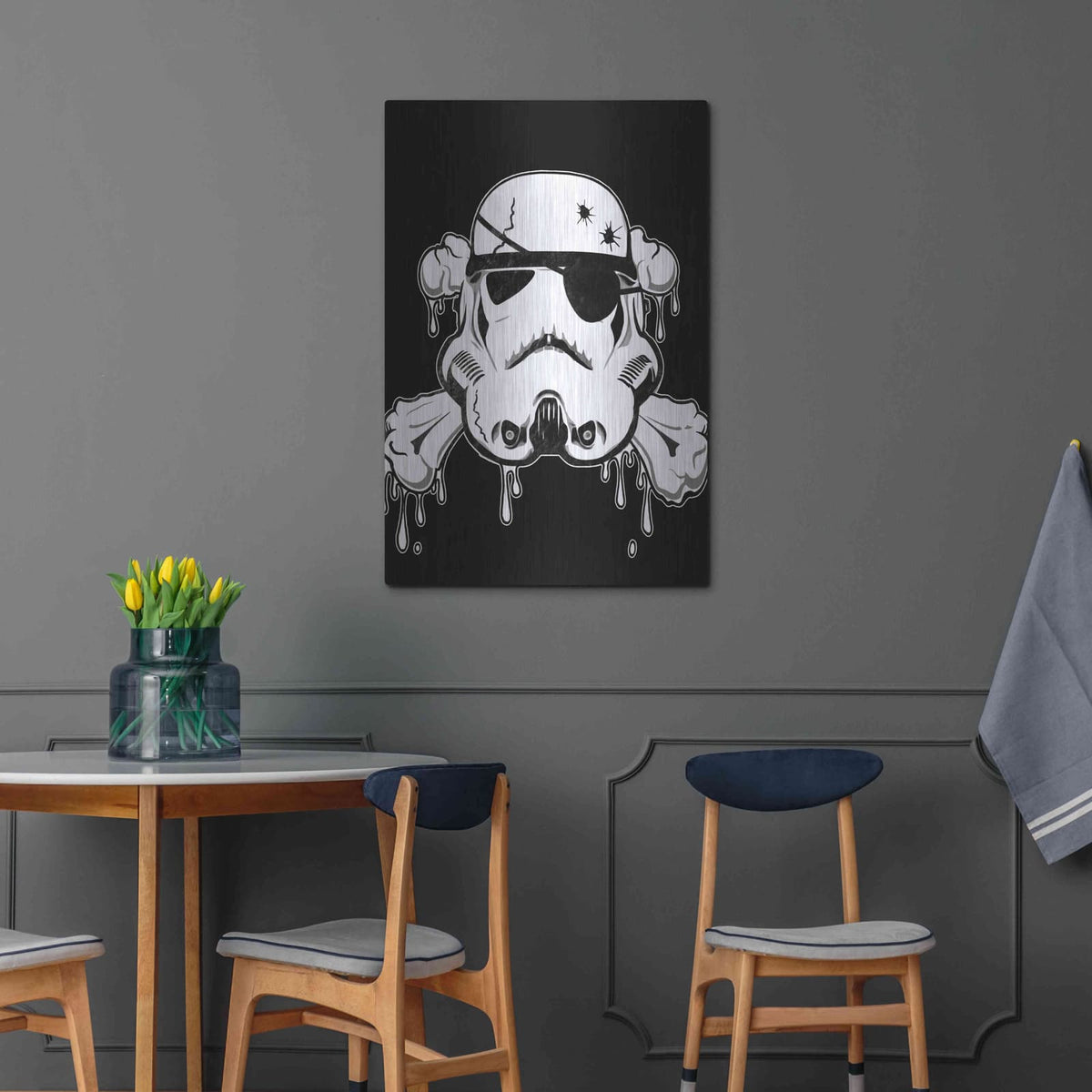 'Pirate Trooper' by Nicklas Gustafsson – Metal Wall Art, 24x36 room view