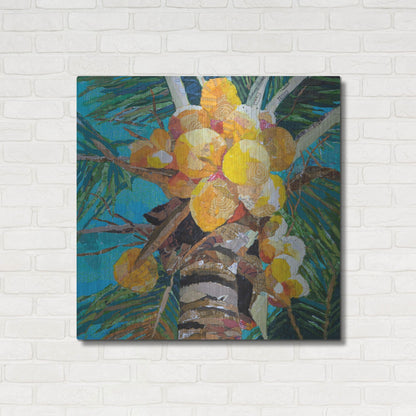 Luxe Metal Art 'Florida Sunshine' by St. Hilaire Elizabeth, Metal Wall Art,36x36