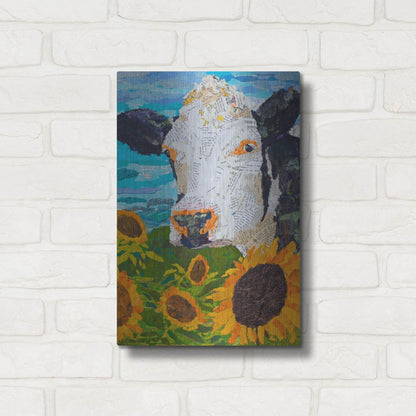 Luxe Metal Art 'Buttercup 2' by St. Hilaire Elizabeth, Metal Wall Art,12x16