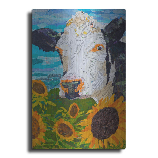 Luxe Metal Art 'Buttercup 2' by St. Hilaire Elizabeth, Metal Wall Art