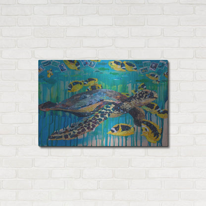 Luxe Metal Art 'Lucys Luck' by St. Hilaire Elizabeth, Metal Wall Art,36x24