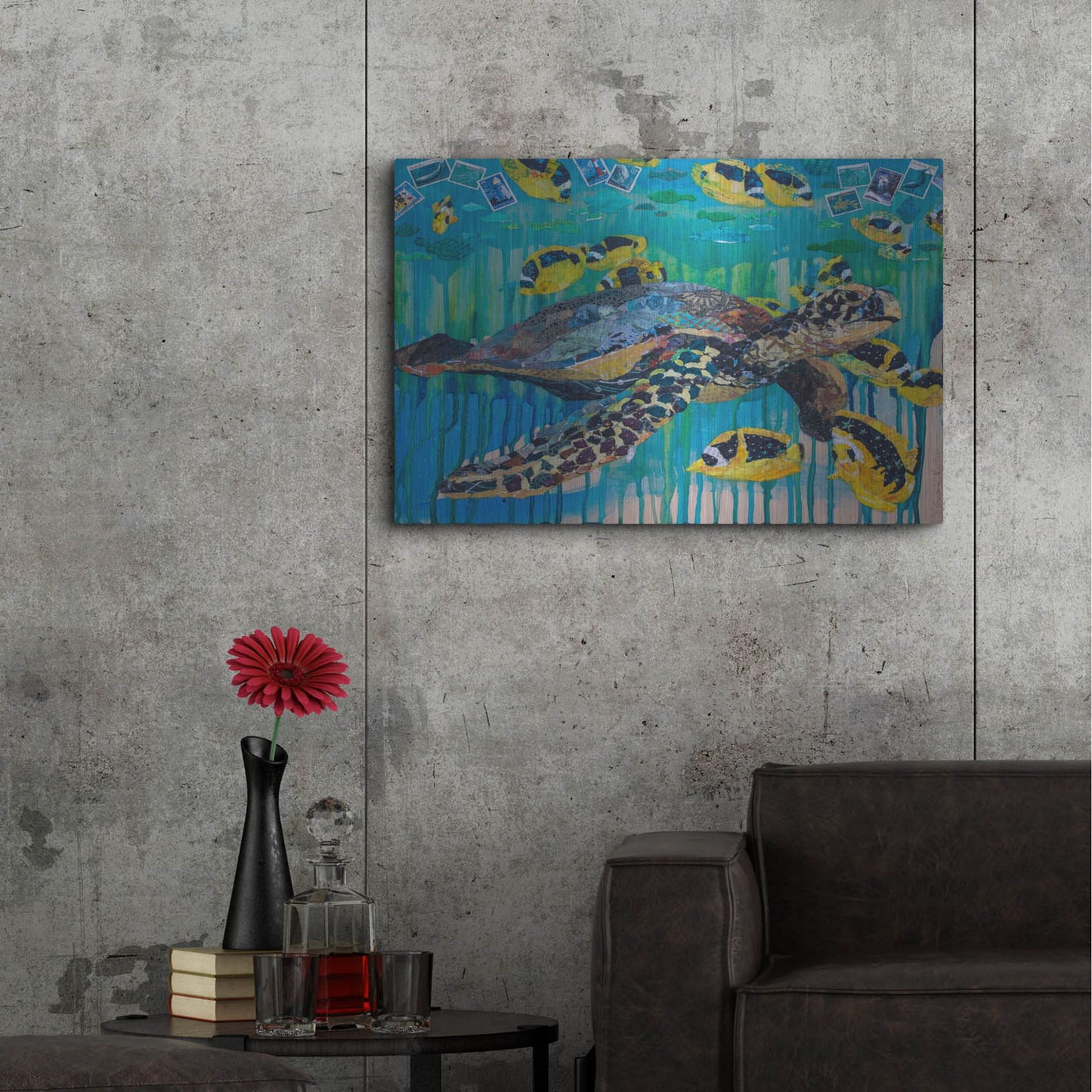 Luxe Metal Art 'Lucys Luck' by St. Hilaire Elizabeth, Metal Wall Art,36x24