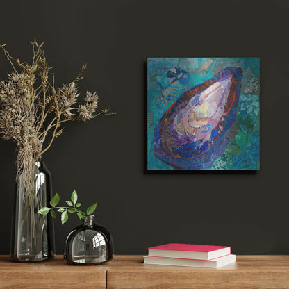 Luxe Metal Art 'Muscle' by St. Hilaire Elizabeth, Metal Wall Art,12x12