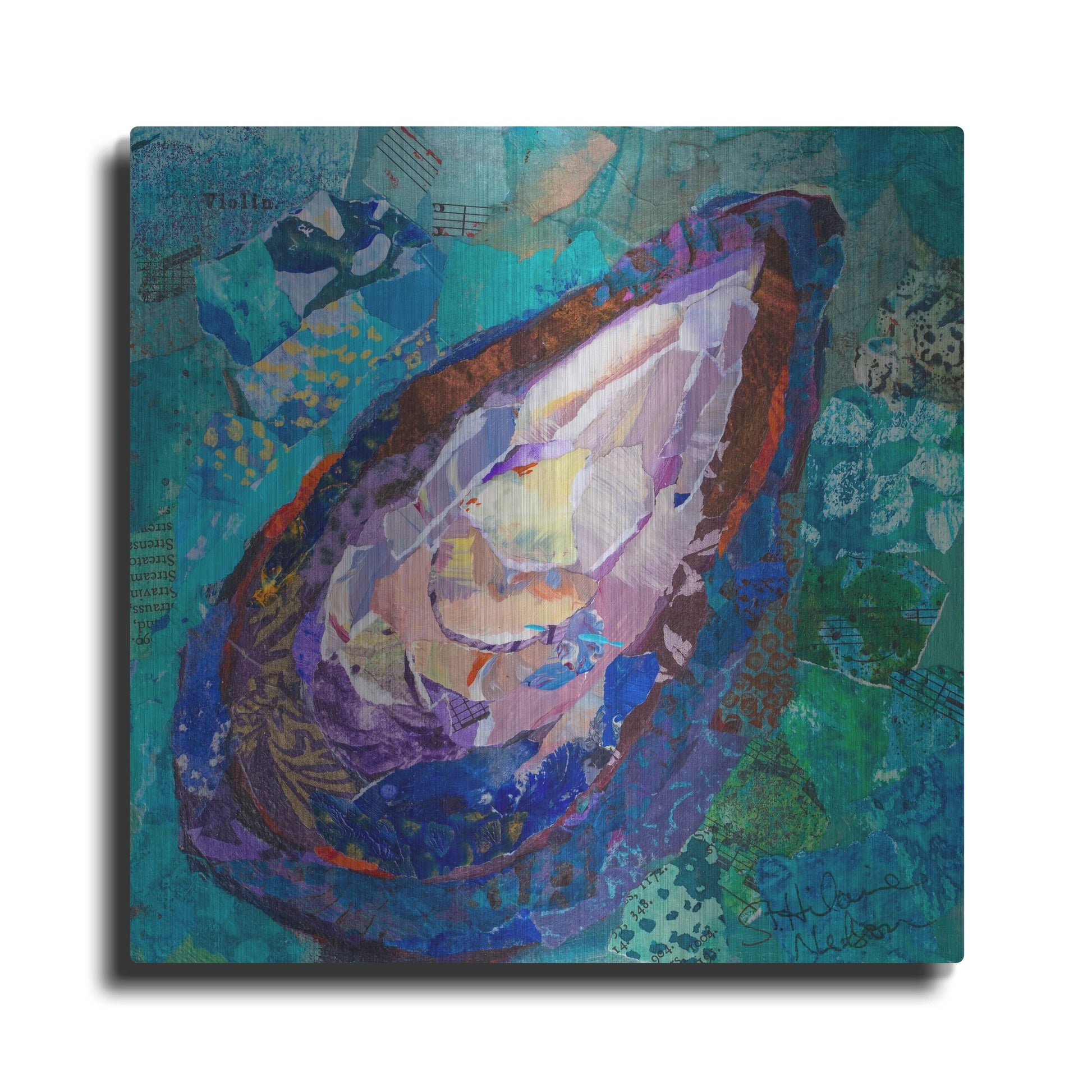 Luxe Metal Art 'Muscle' by St. Hilaire Elizabeth, Metal Wall Art