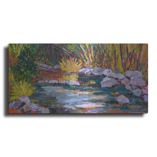 Luxe Metal Art 'Oak Creek Sedona' by St. Hilaire Elizabeth, Metal Wall Art