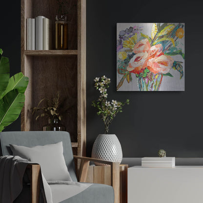 Luxe Metal Art 'Sweet Mexico' by St. Hilaire Elizabeth, Metal Wall Art,24x24