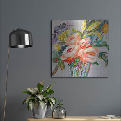 Luxe Metal Art 'Sweet Mexico' by St. Hilaire Elizabeth, Metal Wall Art,24x24