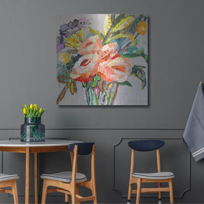 Luxe Metal Art 'Sweet Mexico' by St. Hilaire Elizabeth, Metal Wall Art,36x36