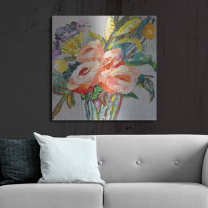 Luxe Metal Art 'Sweet Mexico' by St. Hilaire Elizabeth, Metal Wall Art,36x36