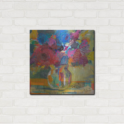 Luxe Metal Art 'Only In Dreams 1' by St. Hilaire Elizabeth, Metal Wall Art,24x24