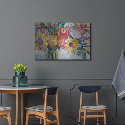 Luxe Metal Art 'Sunday Morning' by St. Hilaire Elizabeth, Metal Wall Art,36x24