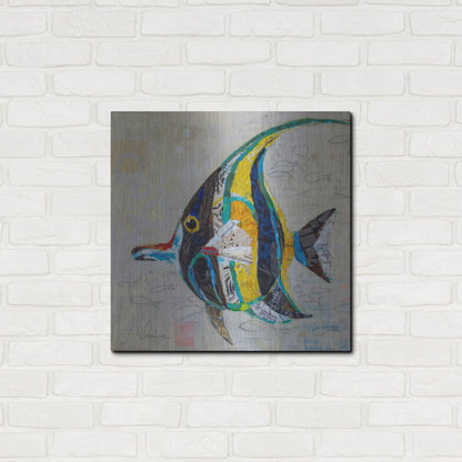 Luxe Metal Art 'Moorish Idol' by St. Hilaire Elizabeth, Metal Wall Art,24x24