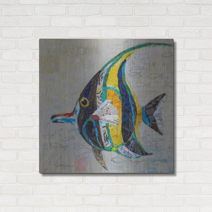 Luxe Metal Art 'Moorish Idol' by St. Hilaire Elizabeth, Metal Wall Art,36x36