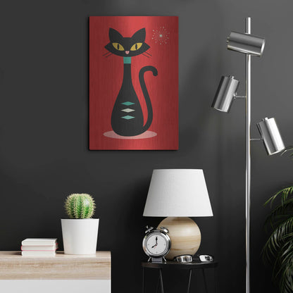 Luxe Metal Art 'Mid Century Modern 7' by Gary Williams, Metal Wall Art,16x24