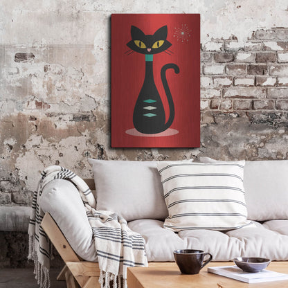 Luxe Metal Art 'Mid Century Modern 7' by Gary Williams, Metal Wall Art,24x36