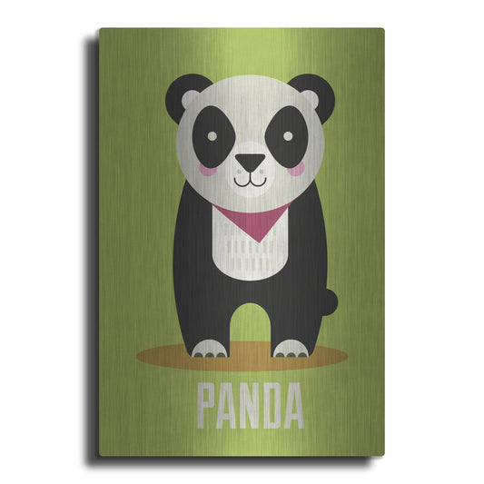 Luxe Metal Art 'Panda Kids Nursery' by Gary Williams, Metal Wall Art