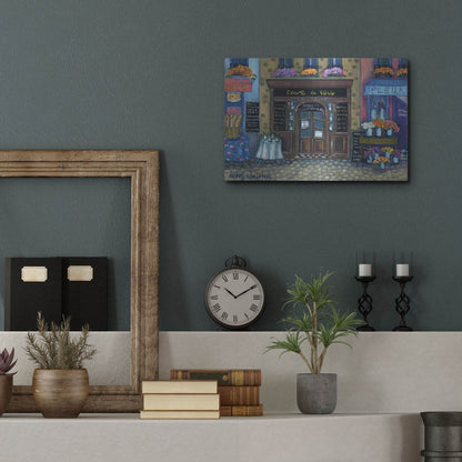 Luxe Metal Art 'Wine Cave' by Holly Wojhan, Metal Wall Art,16x12