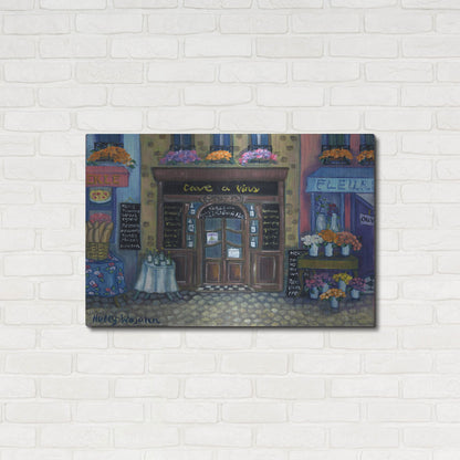 Luxe Metal Art 'Wine Cave' by Holly Wojhan, Metal Wall Art,36x24