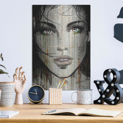 Luxe Metal Art 'Another Kind' by Loui Jover, Metal Wall Art,12x16