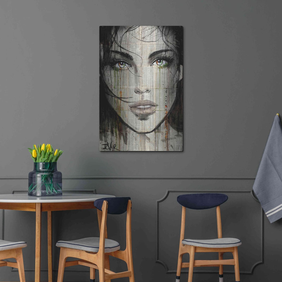 'Another Kind' by Loui Jover – Metal Wall Art, 24x36 room view
