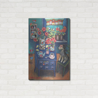 Luxe Metal Art 'A Sea View' by Holly Wojhan, Metal Wall Art,24x36